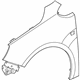 GM 13350343 Fender, Front (Rh)