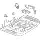 GM 84930955 Console Assembly, Rf *Dk Atmospher