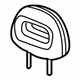 GM 22724373 Headrest, Red Line, Front GM 22724373 Headrest, Red Line, Front