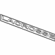 GM 90766828 Rear Compartment Lid Emblem Assembly