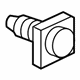 GM 11569652 Stud,High Mount Stop Lamp