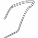 GM 92257476 Weatherstrip,Rear Side Door Upper Auxiliary