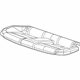 GM 84060585 Cover Assembly, Rear Seat Cushion *Black