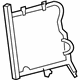 GM 89043616 Frame Asm,Driver Seat Back Cushion