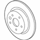 GM 13506241 Rear Brake Rotor (Coated)