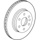 GM 13549409 ROTOR-FRT BRK (CTD)