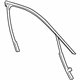 GM 23477187 Run Weatherstrip, Front Passenger Side GM 23477187 Run Weatherstrip, Front Passenger Side