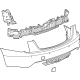 GM 85000845 Fascia Assembly, Rear Bpr Upr *Serv Primer