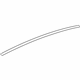 GM 15881910 Weatherstrip,Rear End Spoiler