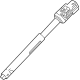 GM 85608894 SHAFT ASM-UPR INTER STRG