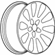 GM 13351762 Wheel Rim, 17X7