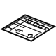 GM 84447871 Label, A/C Refrig & Fan Blade Wrng