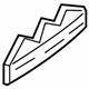 GM 84682638 Plate Assembly, L/Gate Mktg Pkg Na