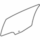 GM 22956658 Window,Rear Side Door