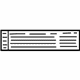 GM 12565724 Label, Vehicle Emission Control Information