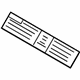 GM 10446112 Label, A/C Refrigerant Charging