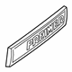 GM 84313995 Plate Assembly, R/Cmpt Lid Trim Lvl Na *Exterior Brim