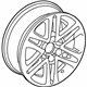 GM 9597952 Wheel Rim, 18X7.5J 50Mm Outside 132X6Xm14 Bellcrank *Sparkle Slvr