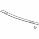 GM 84293036 Molding, Folding Top Side Rail Garnish