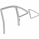 GM 23446986 Weatherstrip Assembly, Rear Side Door Window