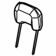 GM 88896649 Headrest Pad, Rear GM 88896649 Headrest Pad, Rear