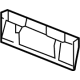 GM 84505563 Rail, F/Flr Cnsl *Black