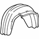 GM 10444743 Wheelhouse Liner, Rear Passenger Side GM 10444743 Wheelhouse Liner, Rear Passenger Side