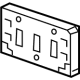 GM 42487081 Bracket, Front Lic Plt