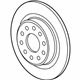 GM 13595819 Rear Brake Rotor (Coated)