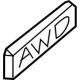 GM 26697485 Plate Assembly, Rear Compartment Lid Vehicle Name