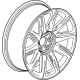 GM 84714163 Wheel, Front & Rr