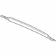 GM 25996377 Rail Assembly, Luggage Carrier Side *Chromed Stainless