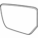 GM 23428163 Mirror, Outside Rear View (Reflector Glass & Backing Plate)