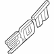 GM 84139940 Plate Assembly, R/Cmpt Lid Eng Na