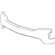 GM 84588804 Bar, Front Bpr Imp *Less Finish