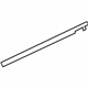 GM 20940623 Molding Assembly, Rear Side Door Window Belt Reveal