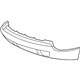 GM 25832805 Front Bumper Cover Lower