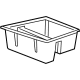 GM 84381656 Tray Assembly, F/Flr Cnsl A/Rst Stow *Black