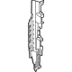 GM 84252889 Baffle, Rad Air Si