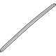 GM 86796695 MOLDING ASM-W/S RVL