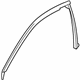 GM 15889096 Weatherstrip,Front Side Door Window Inner