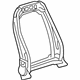 GM 13580631 Frame Assembly, Front Seat Back Cushion