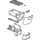 GM 84775297 Compartment Assembly, F/Flr Cnsl Rr *Jet Black