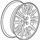 GM 20982450 Wheel Rim Assembly,Front & Rear