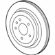 GM 13514480 Rear Brake Rotor (Coated)