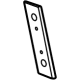 GM 84715491 Reinforcement Assembly, R/Cmpt Lid Lat