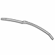 GM 23455371 Weatherstrip Assembly, Rear Side Door Rear Auxiliary