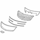 GM 84928296 Grille Assembly, Front Upr