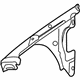 GM 22855930 Rail Assembly, Front Compartment Outer Side Upper