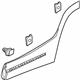 GM 84454222 Molding Assembly, Rear S/D *Service Prim